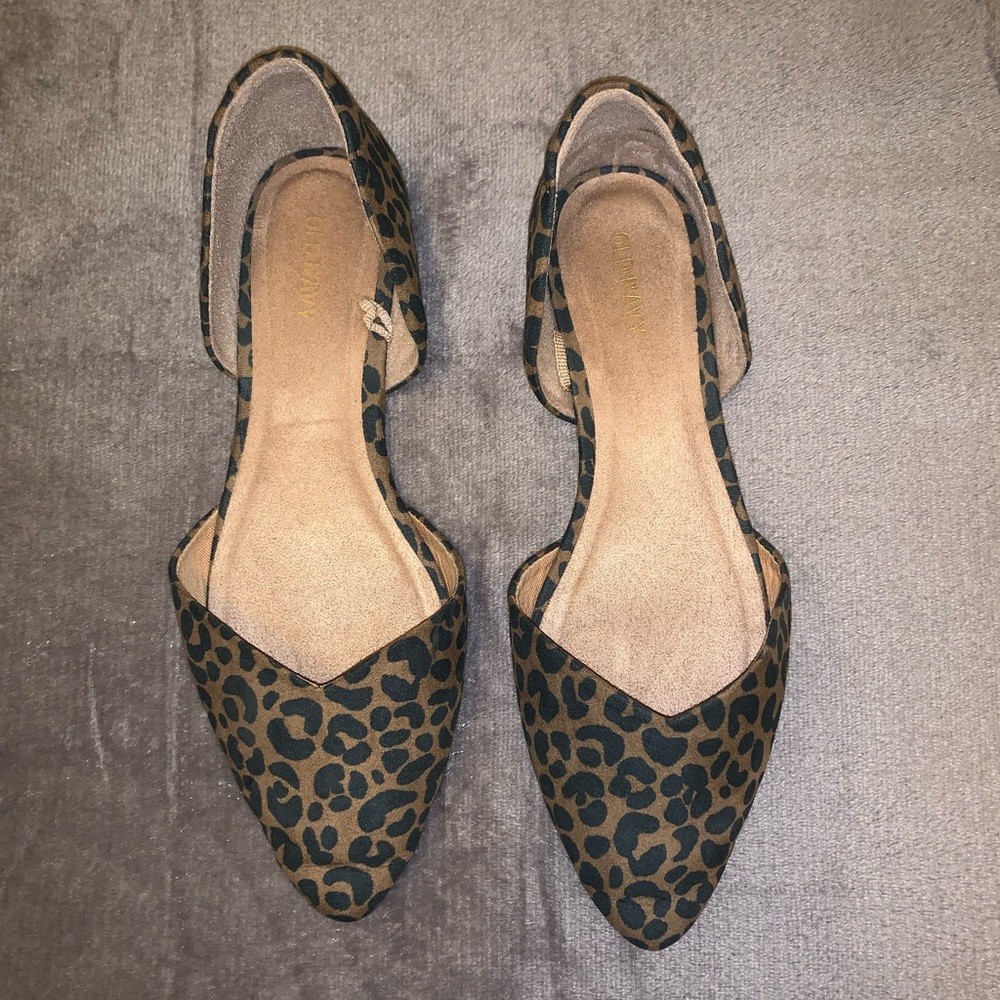 Women’s flats - cheetah print